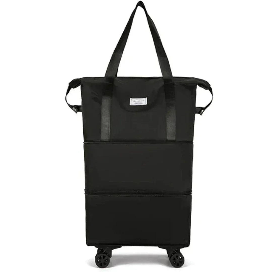 Travel Duffel Bag Expandable & Organized Interior