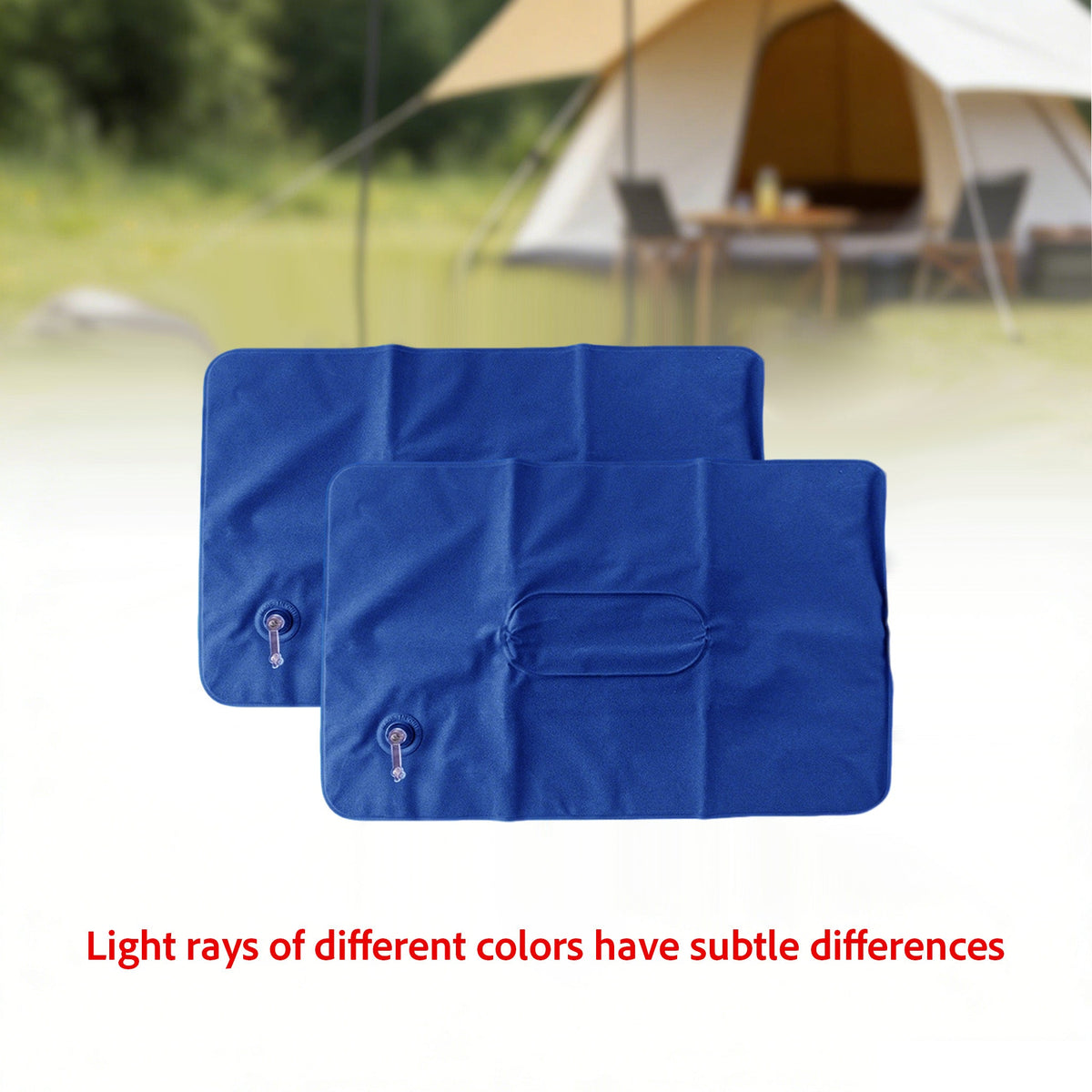 Travel Pillow Set Inflatable Neck & Lumbar Support