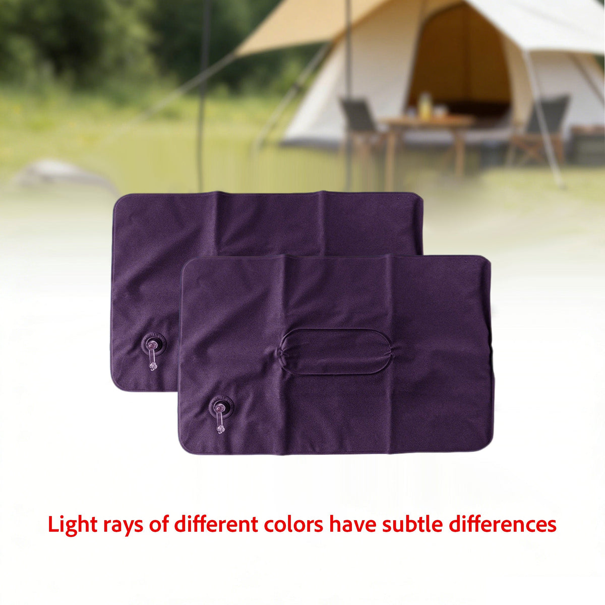 Travel Pillow Set Inflatable Neck & Lumbar Support