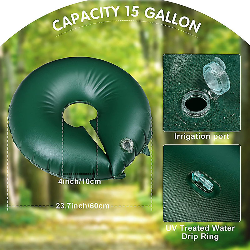 Tree Watering Bag Controlled Drip Up To 20 Gallons