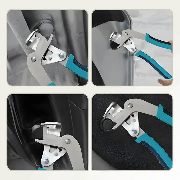 Trim Clip Pliers Stainless Steel Jaws & Non-Slip Handle