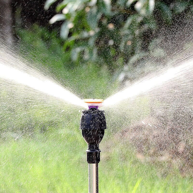 Tripod Sprinkler 360 Degree Rotation Height Adjustable Stainless Steel