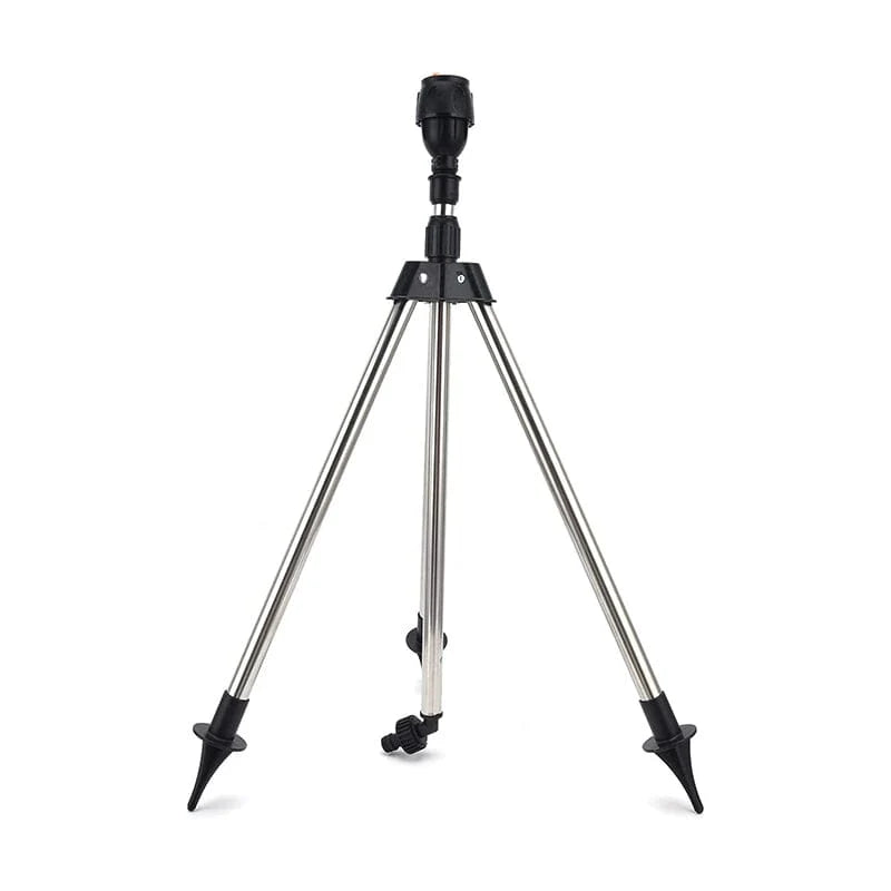Tripod Sprinkler 360 Degree Rotation Height Adjustable Stainless Steel