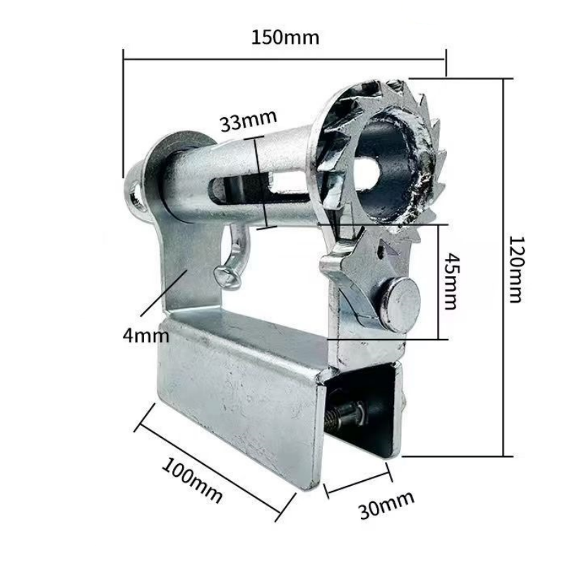 Truck & Trailer Rope Clamp Twist-Lock Reinforced Steel