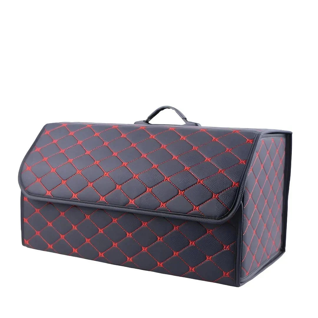 Trunk Organizer Foldable Synthetic Leather Reinforced Panels
