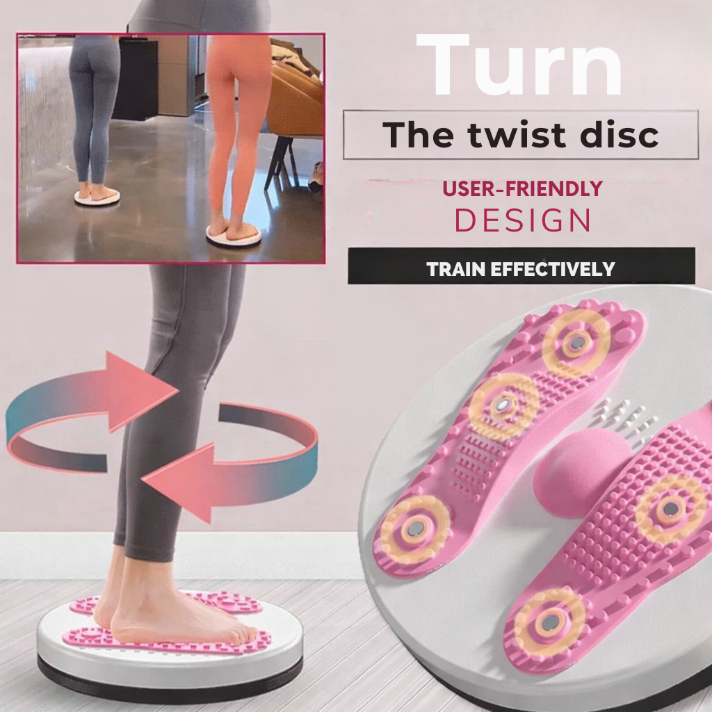 Twist Board Core & Waist Training Non-Slip Base