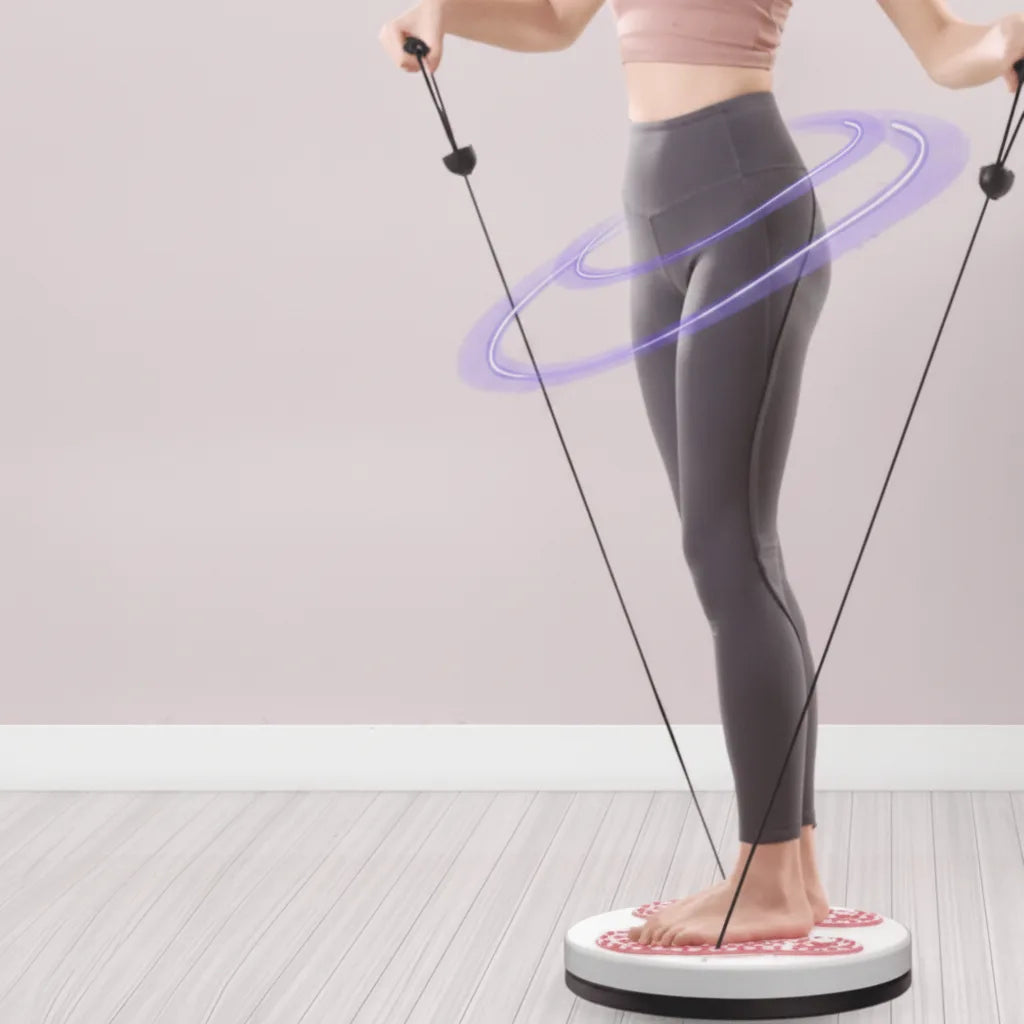 Twist Board Rotating Platform Non-Slip Base & Foot Massage