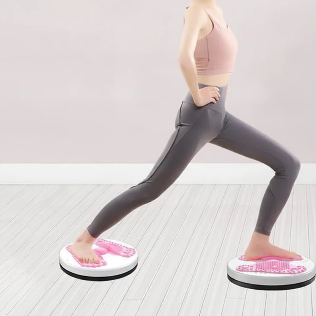 Twist Board Rotating Platform Non-Slip Base & Foot Massage