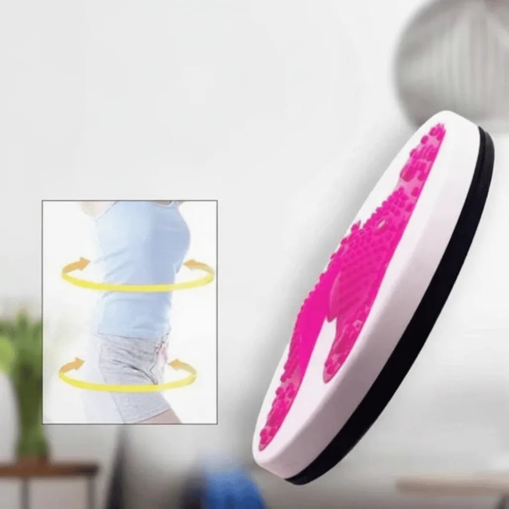 Twist Board Rotating Platform Non-Slip Base & Foot Massage