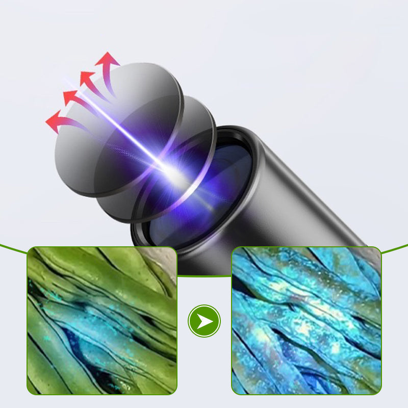 UV Flashlight 365 nm Pocket-Sized Anodized Aluminum