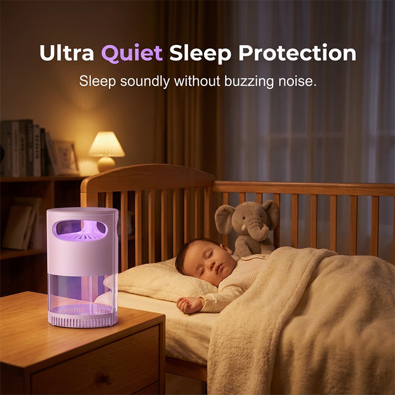 UV Insect Trap Silent Cyclone Fan USB Powered