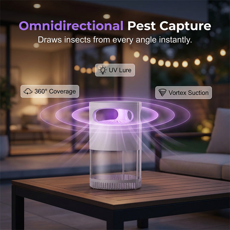 UV Insect Trap Silent Cyclone Fan USB Powered