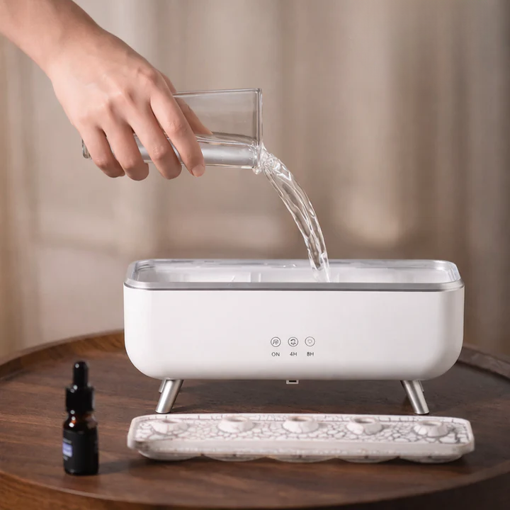 Ultrasonic Aroma Diffuser Jellyfish Mist & LED Mood Light