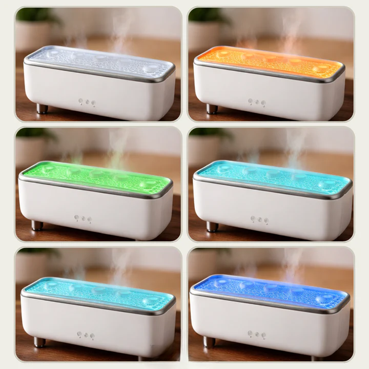Ultrasonic Aroma Diffuser Jellyfish Mist & LED Mood Light