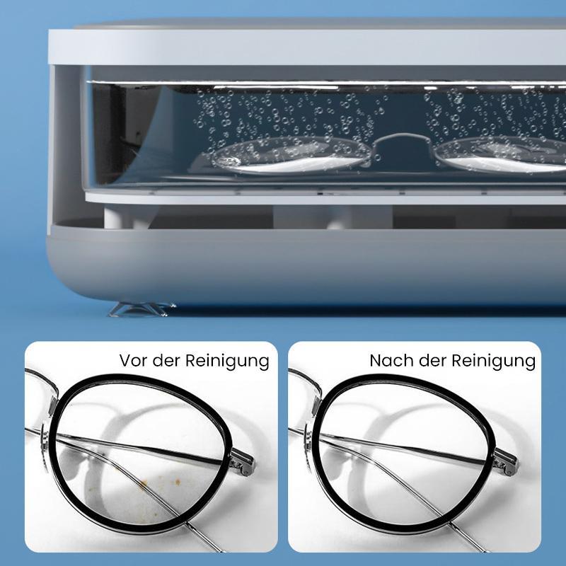 Ultrasonic Cleaner 360° Deep Cleaning For Jewelry & Glasses