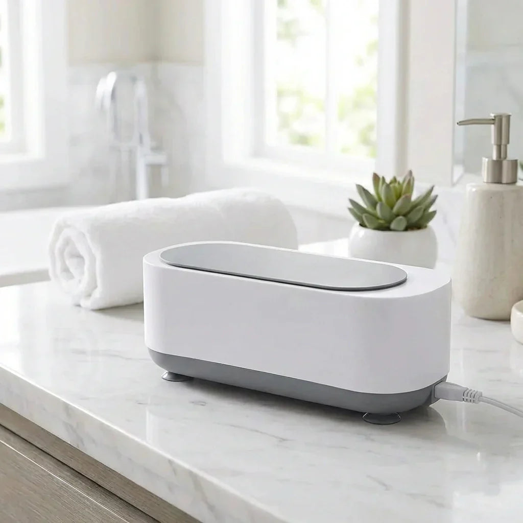 Ultrasonic Cleaner 42,000 Vibrations One-Button Jewelry Cleaning
