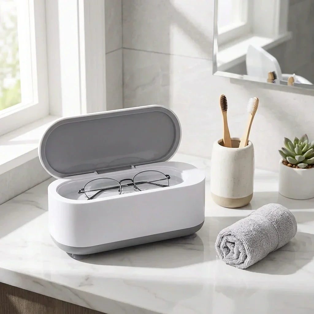 Ultrasonic Cleaner 42,000 Vibrations One-Button Jewelry Cleaning
