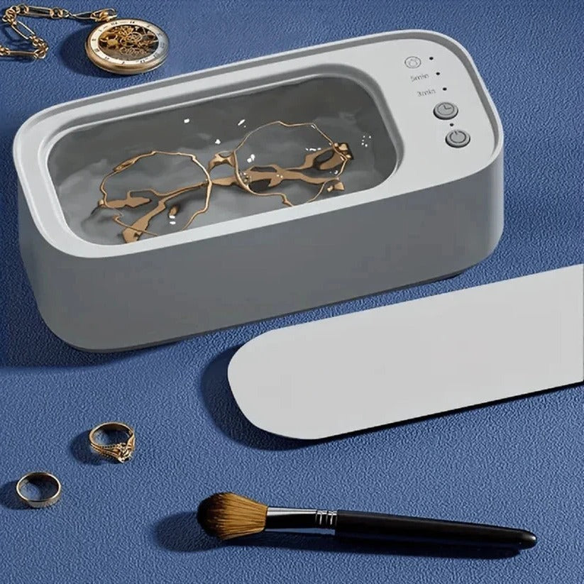 Ultrasonic Cleaner Jewelry & Glasses Compact Stainless Steel Tank