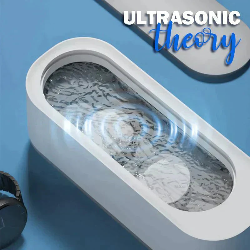 Ultrasonic Cleaner USB Rechargeable 3-Minute Deep Clean