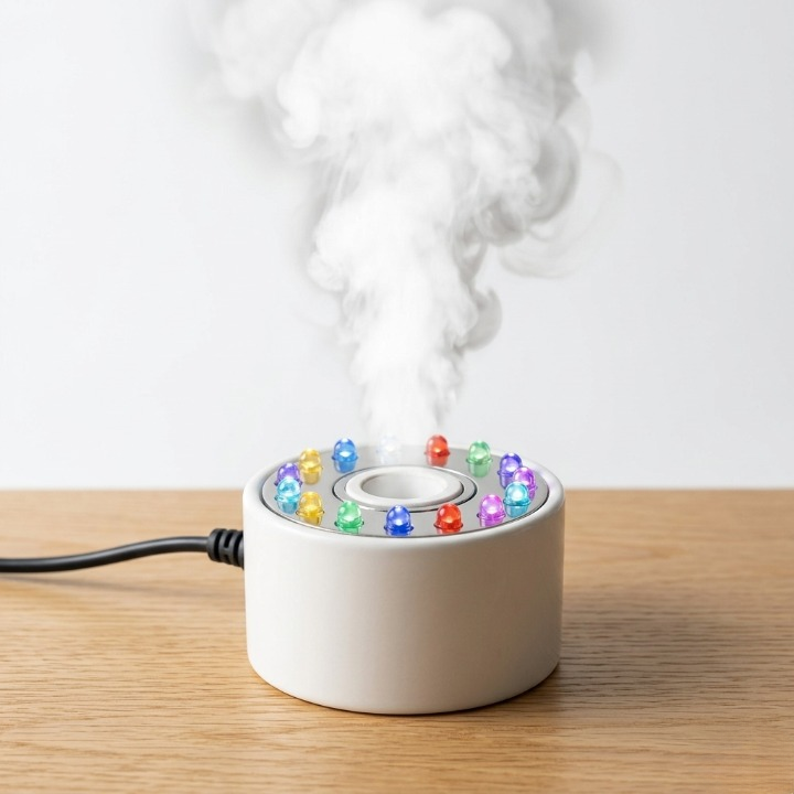 Ultrasonic Fogger Dense Mist LED & Water Level Sensor