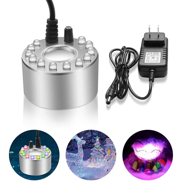 Ultrasonic Fogger Dense Mist LED & Water Level Sensor