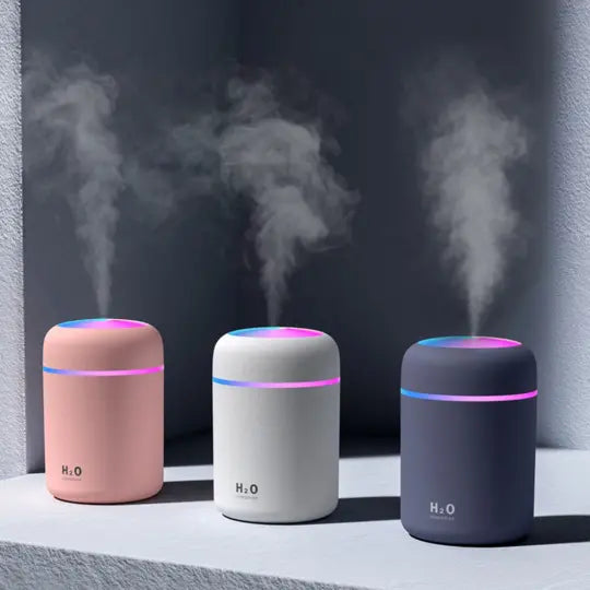 Ultrasonic Humidifier Compact & Nearly Silent 300 ml Tank
