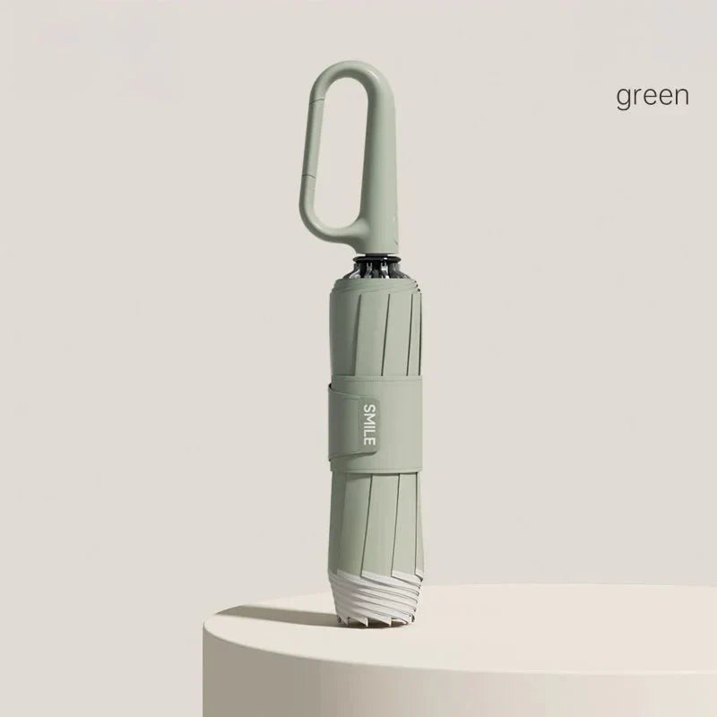 Umbrella Compact Automatic Water-Trap Folding Reflective Strip
