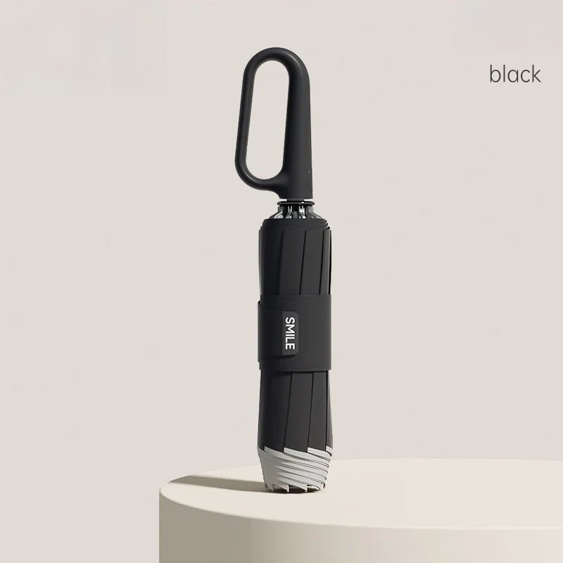 Umbrella Compact Automatic Water-Trap Folding Reflective Strip