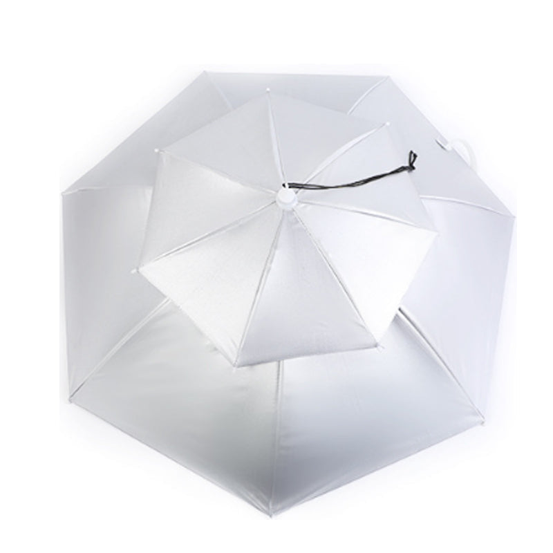 Umbrella Hat Hands-Free Ventilated 30 Inch Coverage