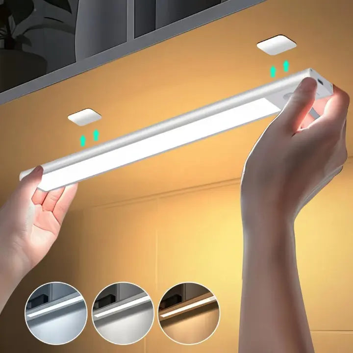 Under-Cabinet LED Light Motion & Hand-Swipe Magnetic Mount
