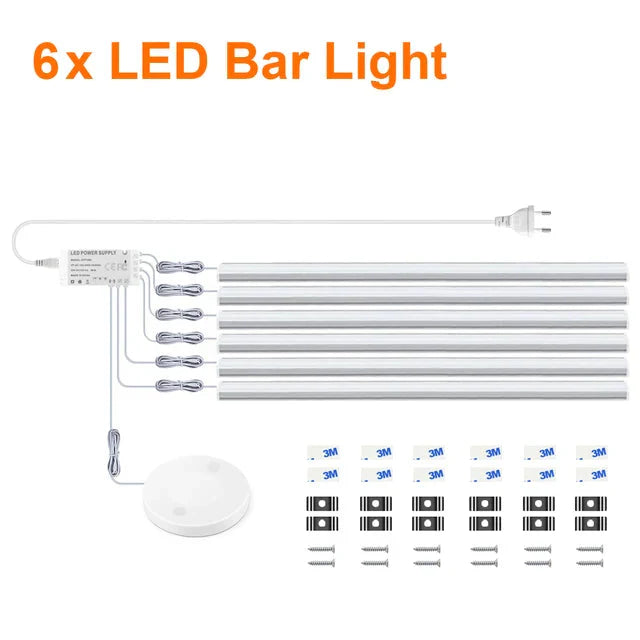 Under-Cabinet LED Light Motion Sensor & Touch Dimmer
