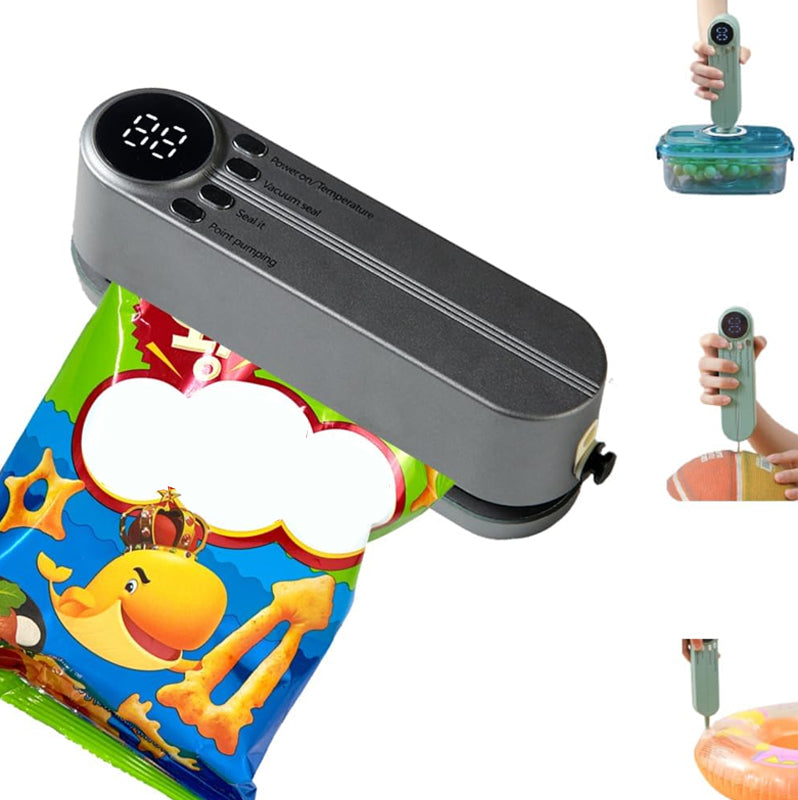 Vacuum Sealer Cordless Rechargeable Digital Display