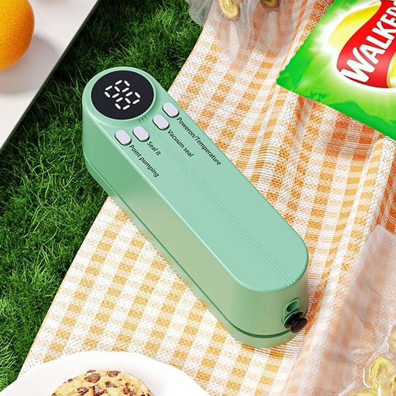 Vacuum Sealer Cordless Rechargeable Digital Display