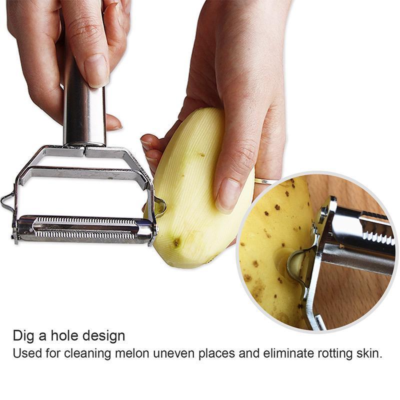 Vegetable Peeler Dual Blade Stainless Steel Dishwasher Safe