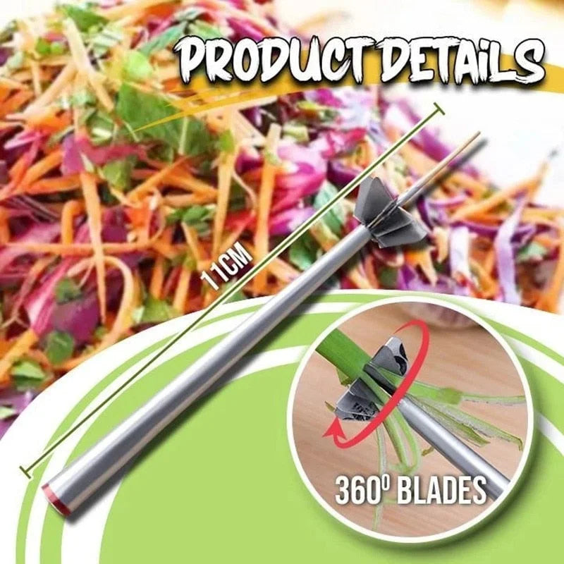 Vegetable Slicer 360-Degree Zinc Alloy Blades