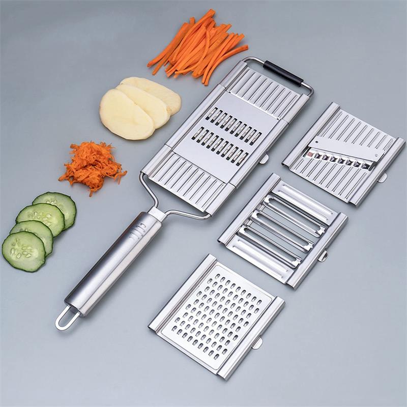 Vegetable Slicer Stainless Steel Interchangeable Heads