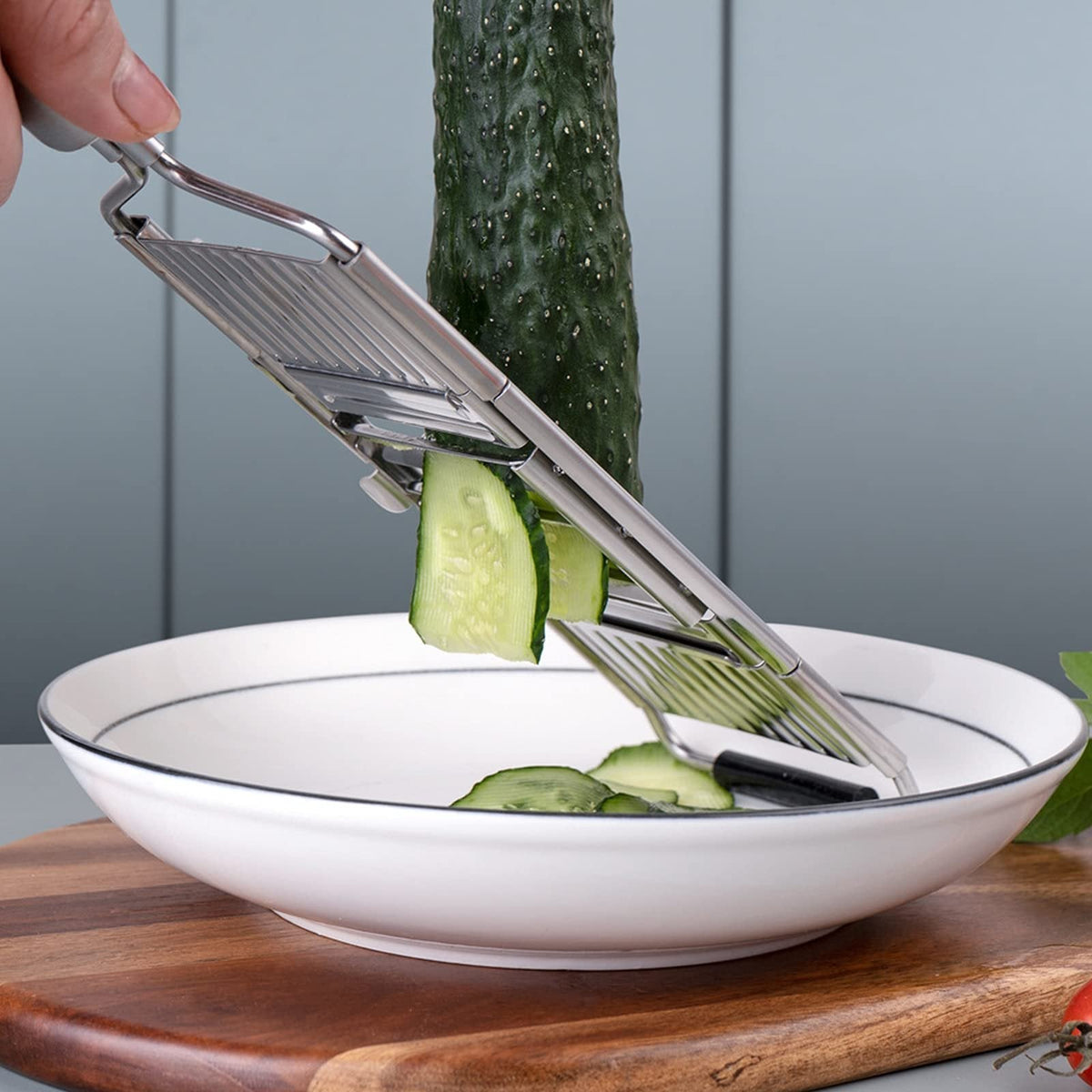 Vegetable Slicer Stainless Steel Interchangeable Heads