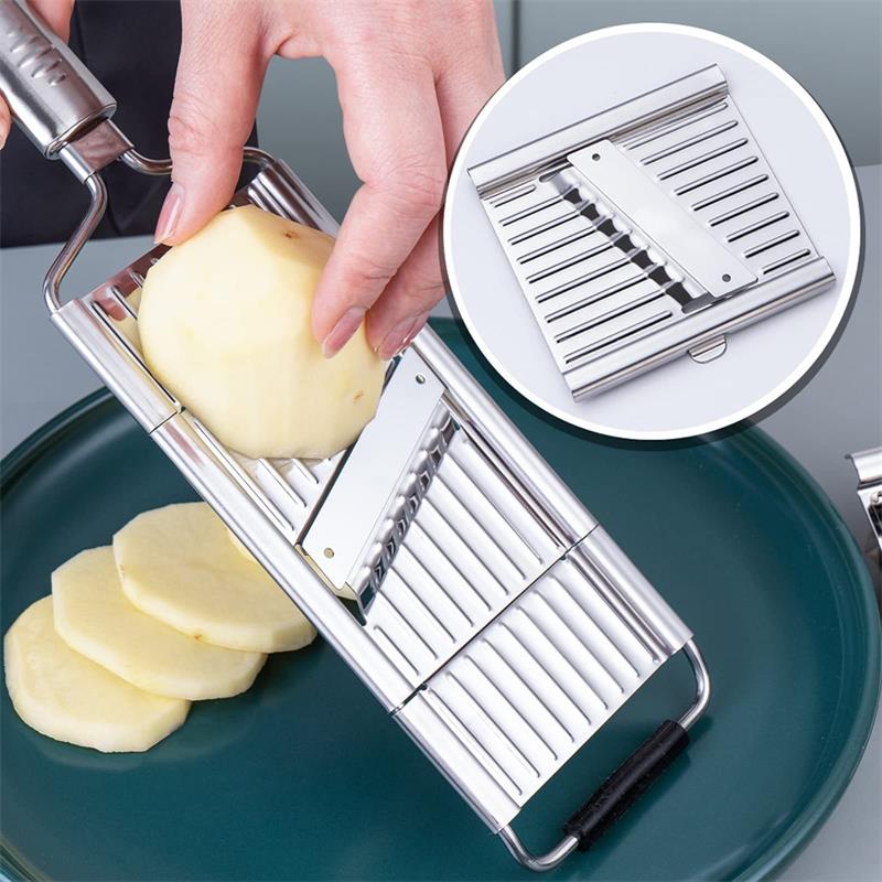Vegetable Slicer Stainless Steel Interchangeable Heads