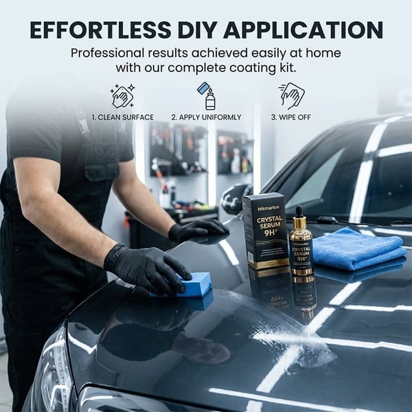 Vehicle Ceramic Coating Hydrophobic 9H Up To 12 Months