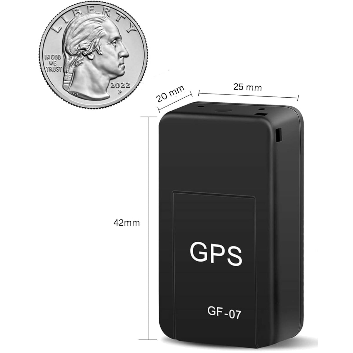 Vehicle GPS Tracker Real-Time App Magnetic No Subscription Fees