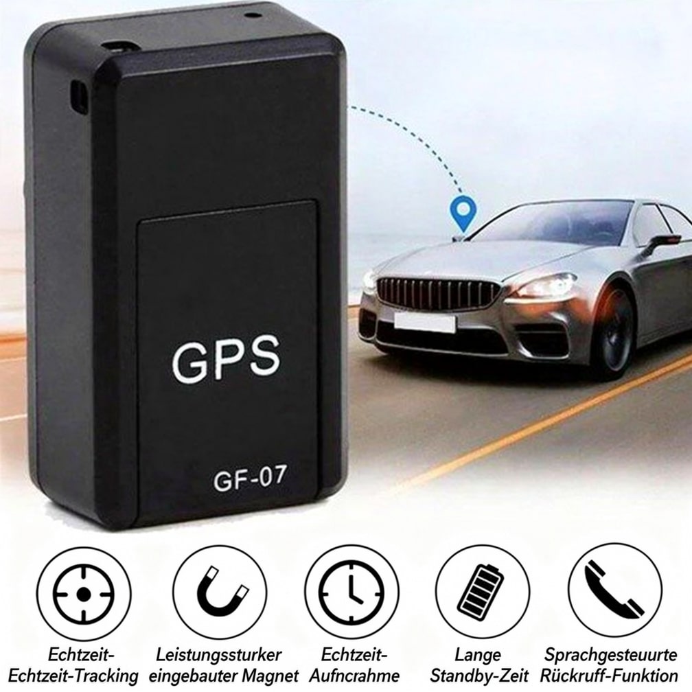 Vehicle GPS Tracker Real-Time Magnetic 90-Hour Standby