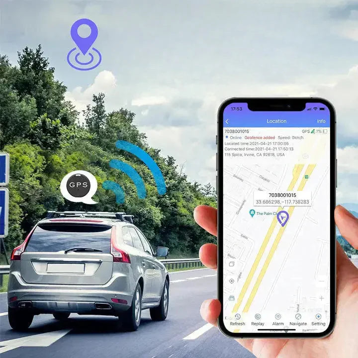 Vehicle GPS Tracker Real-Time Magnetic Motion Alarm