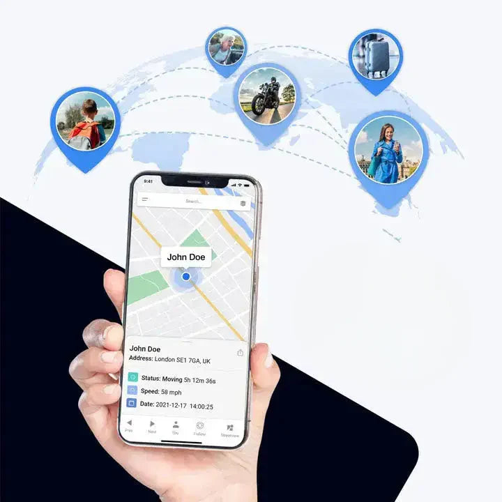 Vehicle GPS Tracker Real-Time Magnetic Motion Alarm