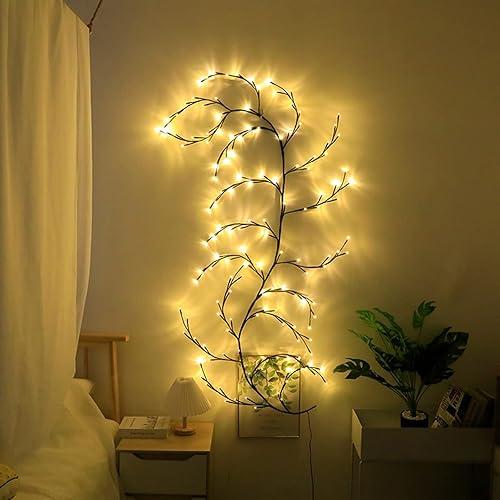 Vine String Lights Warm White Dimmable USB Powered