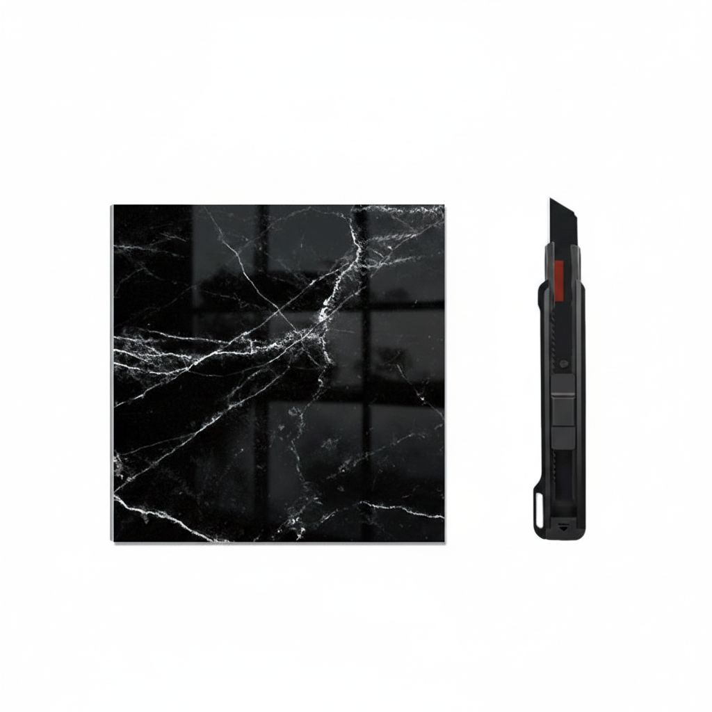 Vinyl Floor Tiles Peel-And-Stick Waterproof & Non-Slip
