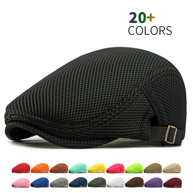 Visor Cap Full-Mesh Ventilation Adjustable Buckle