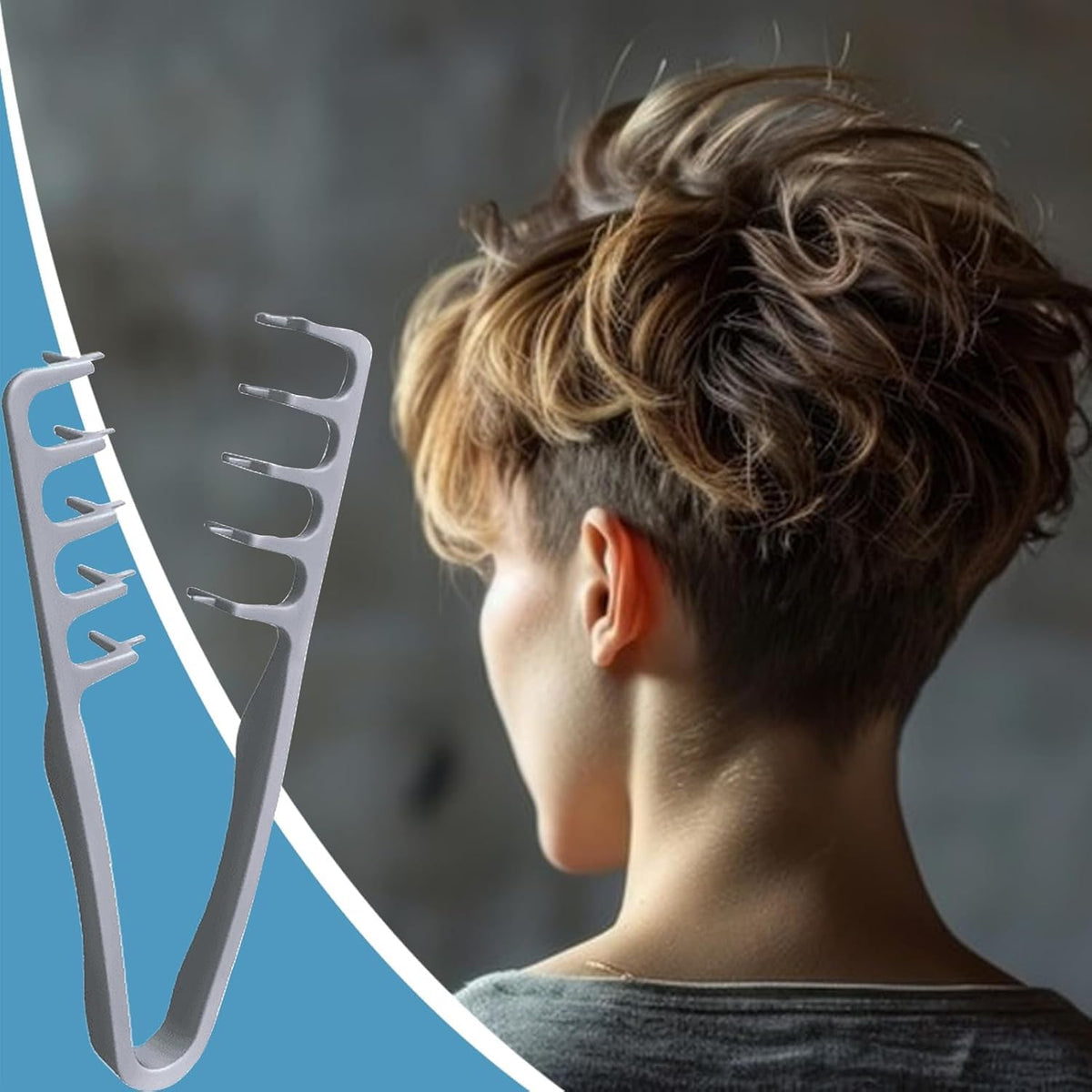 Volumizing Comb Heat-Resistant & Ergonomic Instant Root Lift