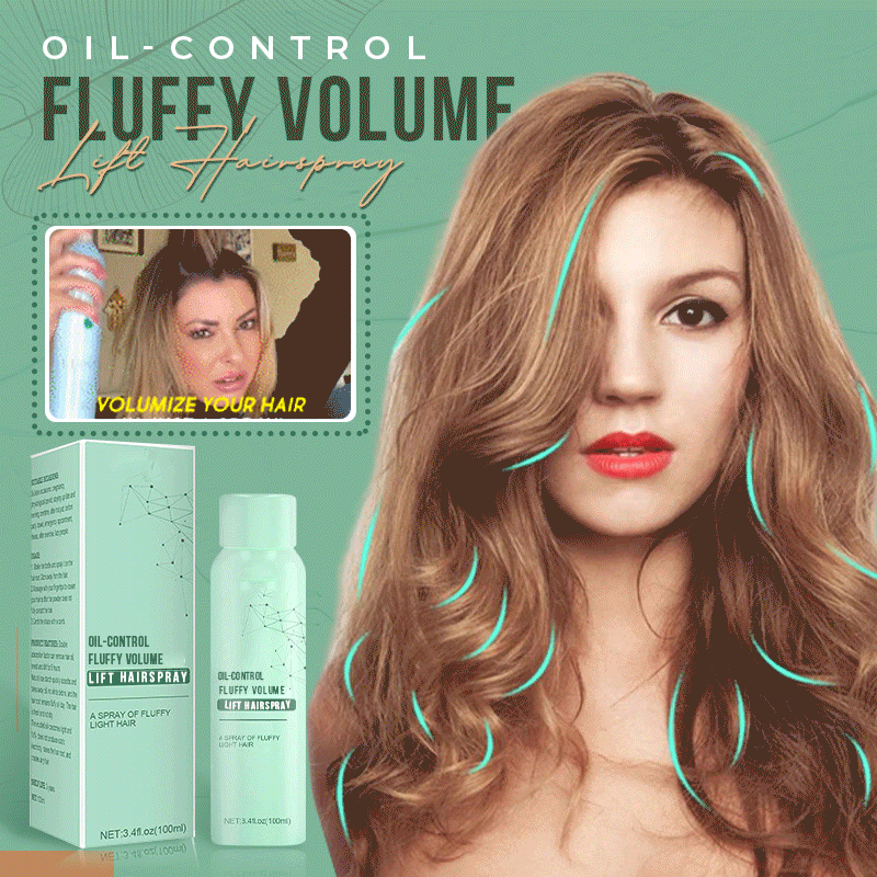 Volumizing Spray Keratin-Infused Oil Control