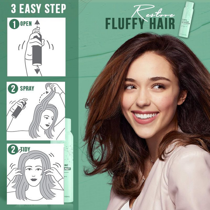 Volumizing Spray Keratin-Infused Oil Control