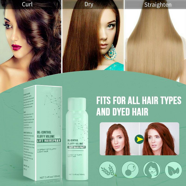 Volumizing Spray Keratin-Infused Oil Control